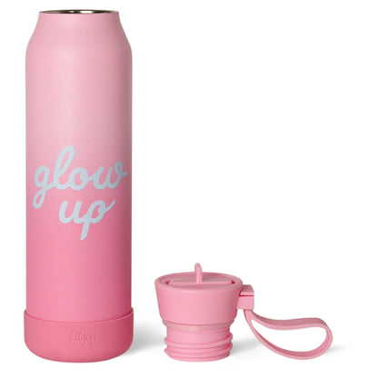 Citron 500ml Water Bottle (Pink Glowup)