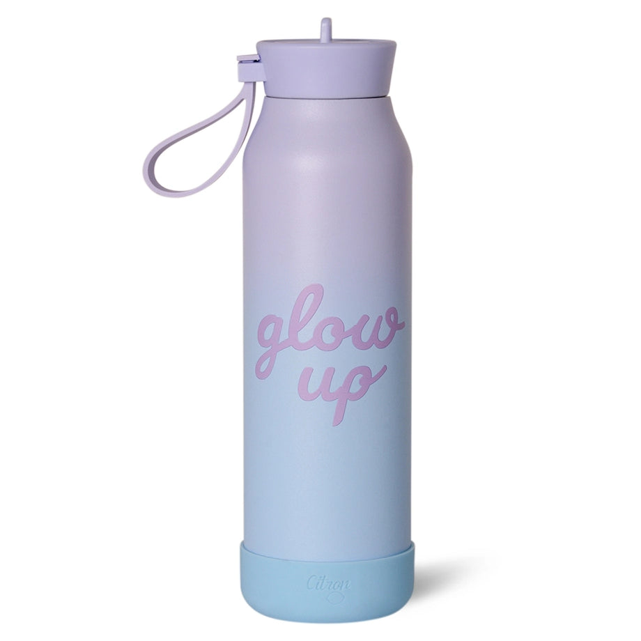 Citron 500ml Water Bottle (Purple Blue Glowup)