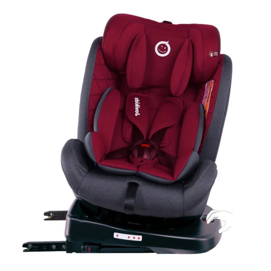 مقعد سيارة Jovikids Angela Isofix دوار 360 مجموعة 0/1/2/3 (أحمر) مقعد سيارة Jovikids Angela Isofix دوار 360 مجموعة 0/1/2/3 (أحمر)