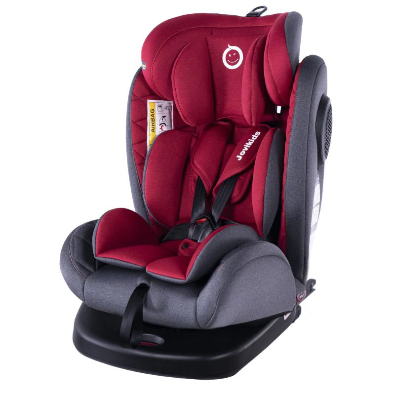 مقعد سيارة Jovikids Angela Isofix دوار 360 مجموعة 0/1/2/3 (أحمر) مقعد سيارة Jovikids Angela Isofix دوار 360 مجموعة 0/1/2/3 (أحمر)