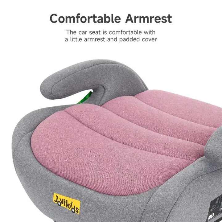 Jovikids Ohho i-Size Booster Seat with ISOFIX (Pink)