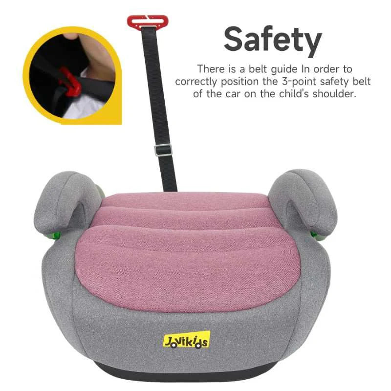 مقعد معزز للأطفال من Jovikids Ohho i-Size مع ISOFIX (وردي) مقعد معزز للأطفال من Jovikids Ohho i-Size مع ISOFIX (وردي)
