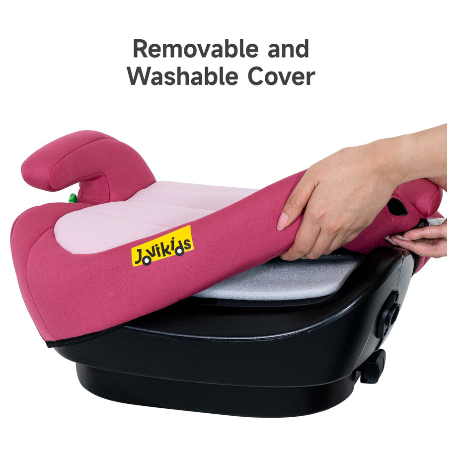 Jovikids Ohho+ I-Size Booster Car Seat ISOFIX (Pink)