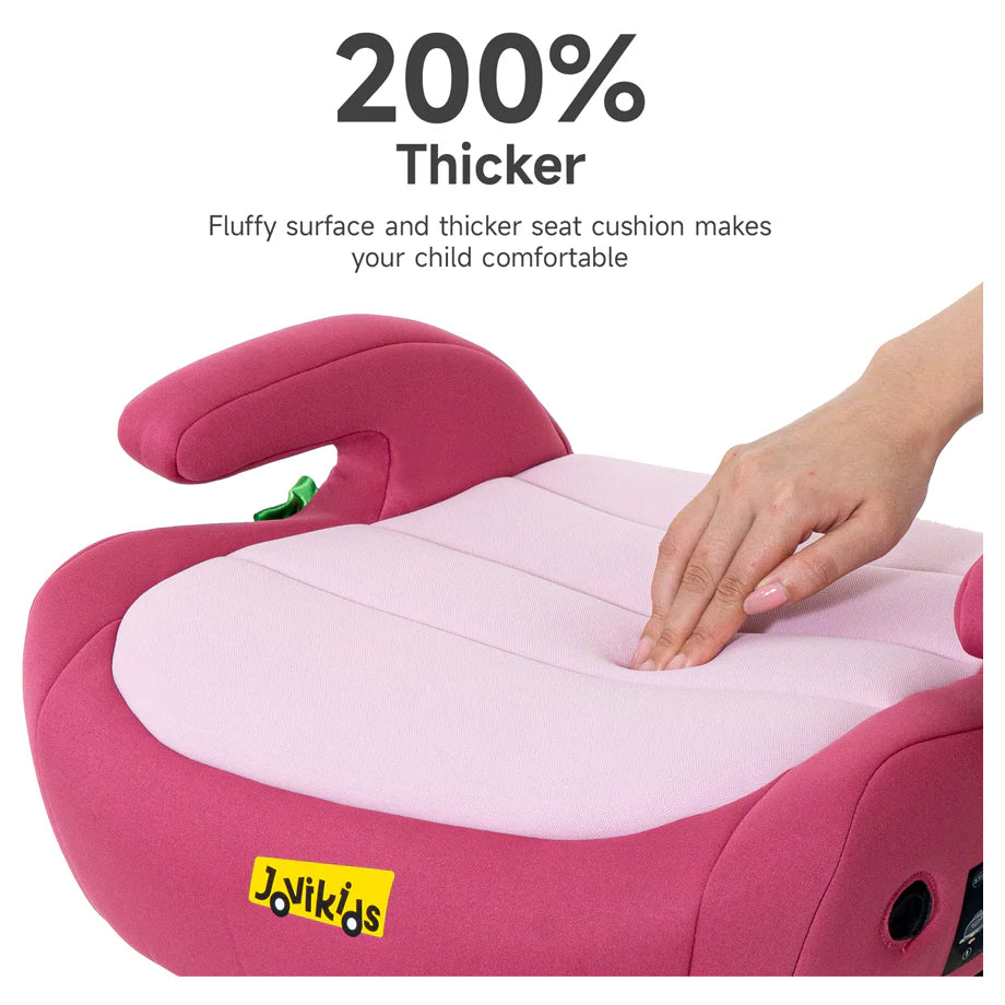 Jovikids Ohho+ I-Size Booster Car Seat ISOFIX (Pink)