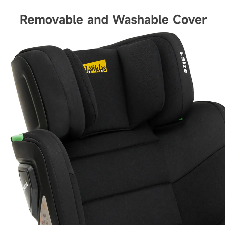 مقعد سيارة معزز للأطفال من Jovikids Rober I-Size ISOFIX بحجم المقصورة (أسود) مقعد سيارة معزز للأطفال من Jovikids Rober I-Size ISOFIX بحجم المقصورة (أسود)
