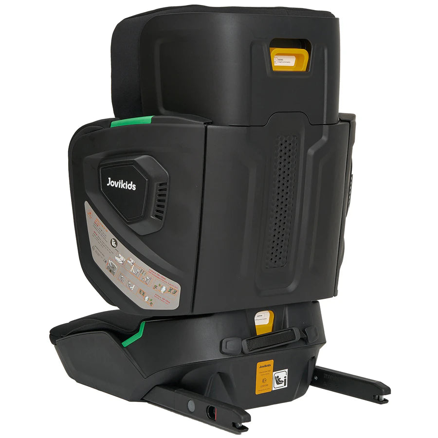مقعد سيارة معزز للأطفال من Jovikids Rober I-Size ISOFIX بحجم المقصورة (أسود) مقعد سيارة معزز للأطفال من Jovikids Rober I-Size ISOFIX بحجم المقصورة (أسود)