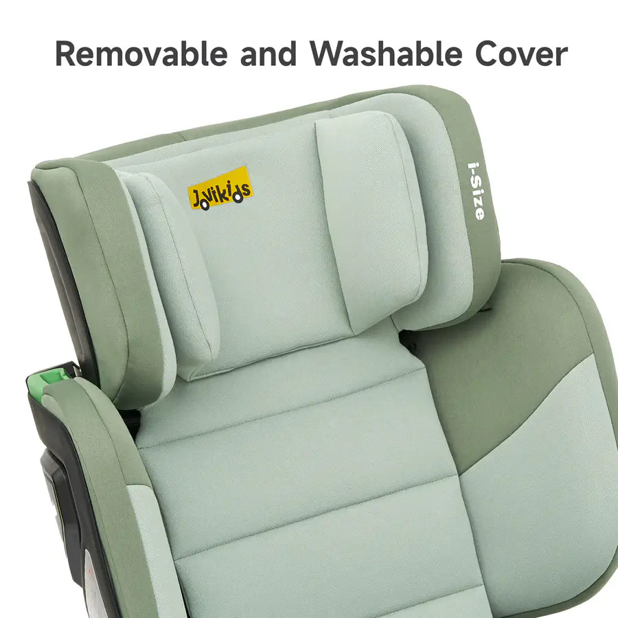 مقعد سيارة معزز للأطفال من Jovikids Rober I-Size ISOFIX بحجم المقصورة (أخضر) مقعد سيارة معزز للأطفال من Jovikids Rober I-Size ISOFIX بحجم المقصورة (أخضر)