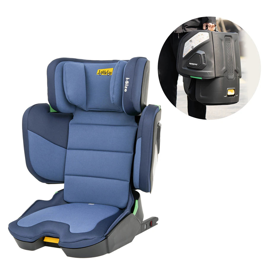 مقعد سيارة معزز للأطفال من Jovikids Rober I-Size ISOFIX بحجم المقصورة (أزرق) مقعد سيارة معزز للأطفال من Jovikids Rober I-Size ISOFIX بحجم المقصورة (أزرق)