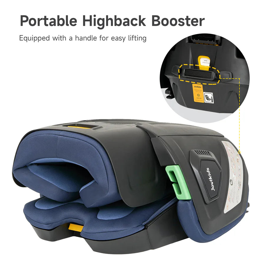 مقعد سيارة معزز للأطفال من Jovikids Rober I-Size ISOFIX بحجم المقصورة (أزرق) مقعد سيارة معزز للأطفال من Jovikids Rober I-Size ISOFIX بحجم المقصورة (أزرق)