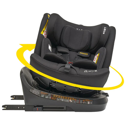 Jovikids Ranger TT ISOFIX 360° Rotating Car Seat I-size (Black)