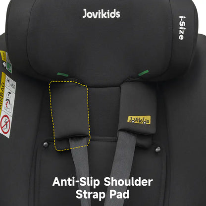 Jovikids Ranger TT ISOFIX 360° Rotating Car Seat I-size (Black)