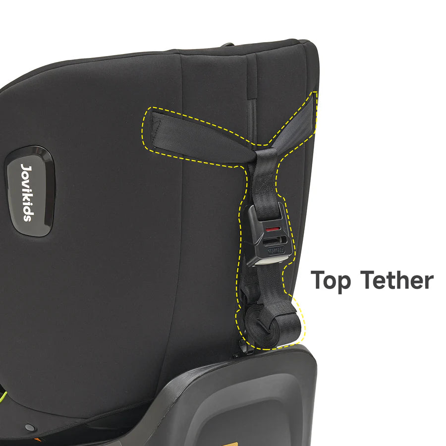 مقعد سيارة Jovikids Ranger TT ISOFIX 360° دوار بحجم I (أسود) مقعد سيارة Jovikids Ranger TT ISOFIX 360° دوار بحجم I (أسود)