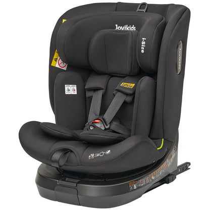 Jovikids Ranger TT ISOFIX 360° Rotating Car Seat I-size (Black)