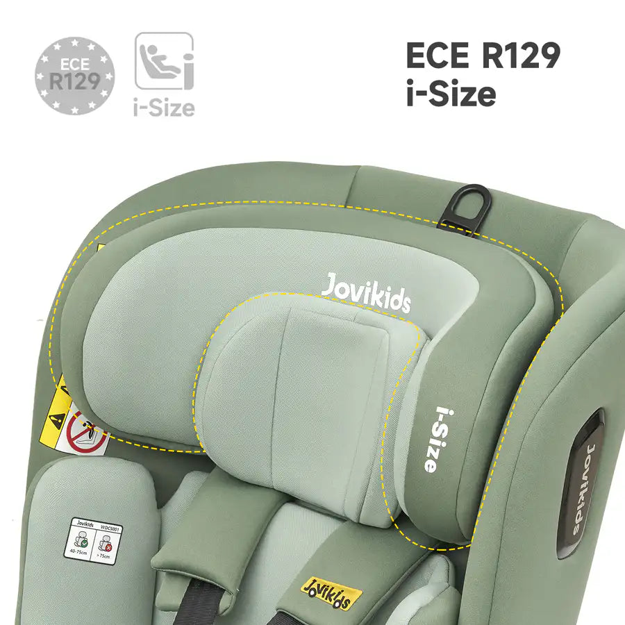 مقعد سيارة Jovikids Ranger TT ISOFIX 360° دوار مقاس I (أخضر) مقعد سيارة Jovikids Ranger TT ISOFIX 360° دوار مقاس I (أخضر)