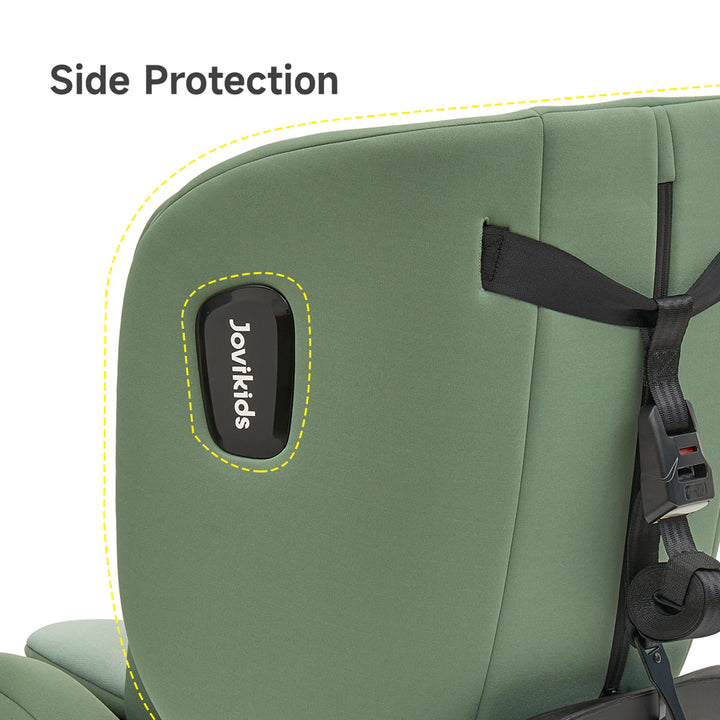 Jovikids Ranger TT ISOFIX 360° Rotating Car Seat I-size (Green)