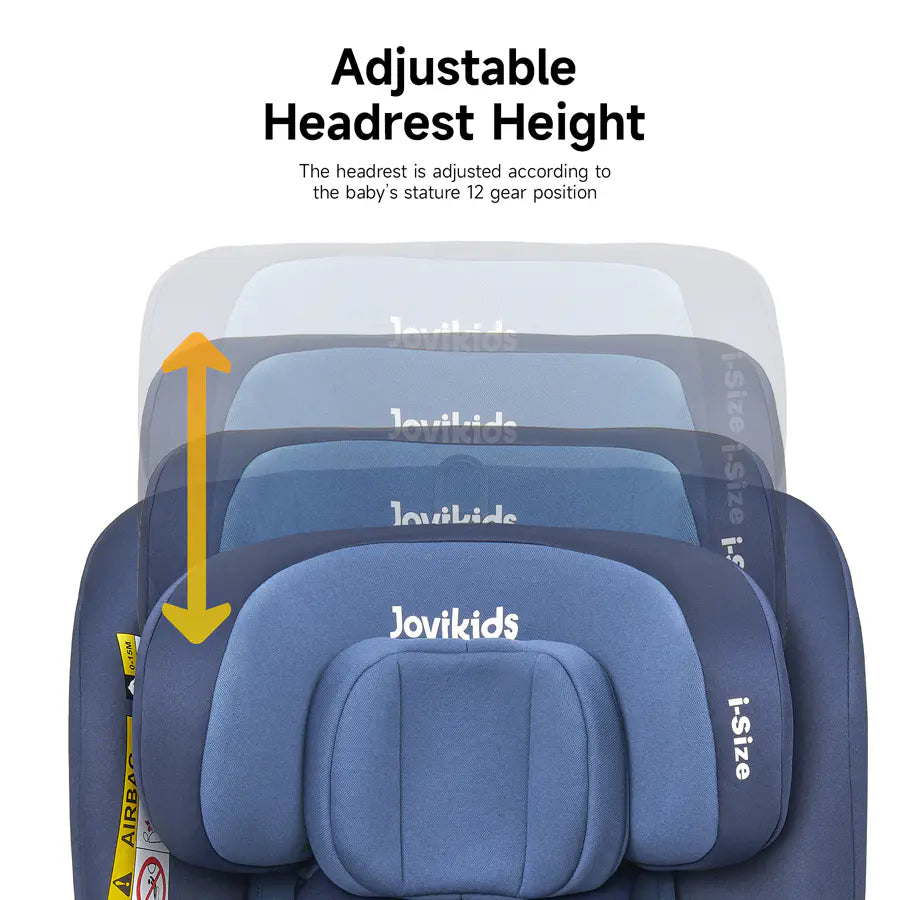 مقعد سيارة Jovikids Ranger TT ISOFIX 360° دوار بحجم I (أزرق) مقعد سيارة Jovikids Ranger TT ISOFIX 360° دوار بحجم I (أزرق)