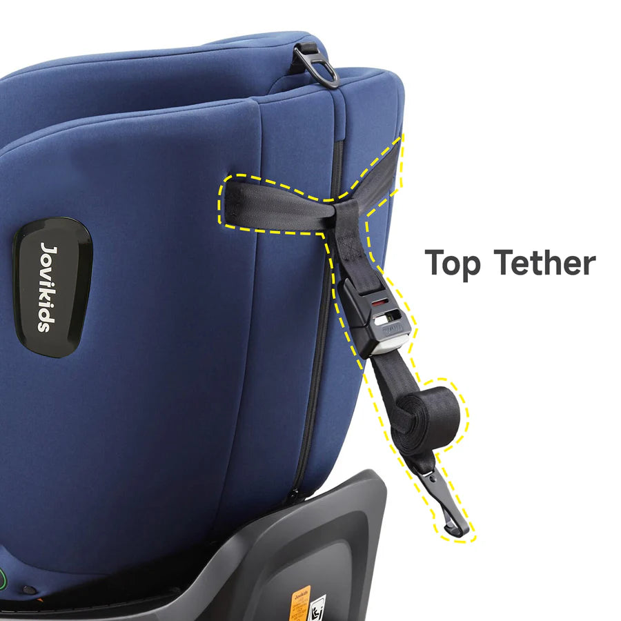 مقعد سيارة Jovikids Ranger TT ISOFIX 360° دوار بحجم I (أزرق) مقعد سيارة Jovikids Ranger TT ISOFIX 360° دوار بحجم I (أزرق)