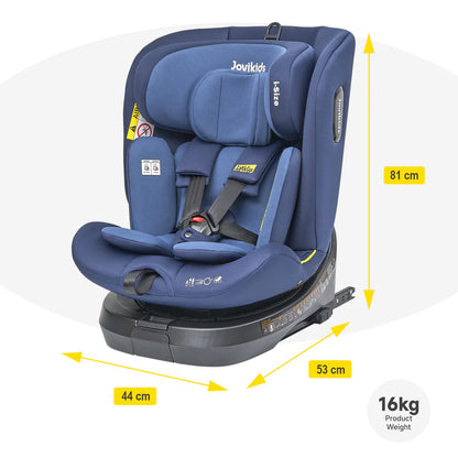 Jovikids Ranger TT ISOFIX 360° Rotating Car Seat I-size (Blue)