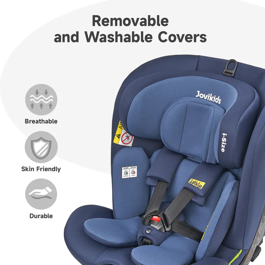 مقعد سيارة Jovikids Ranger TT ISOFIX 360° دوار بحجم I (أزرق) مقعد سيارة Jovikids Ranger TT ISOFIX 360° دوار بحجم I (أزرق)
