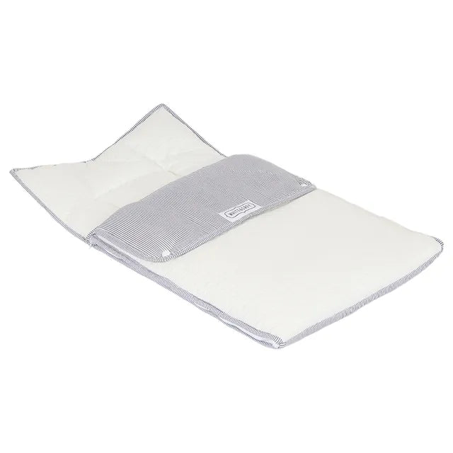 White & Grey Baby Sleeping Bag - Stripes