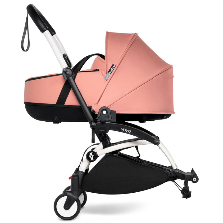 Babyzen YOYO Connect  Stroller - White Frame with Bassinet