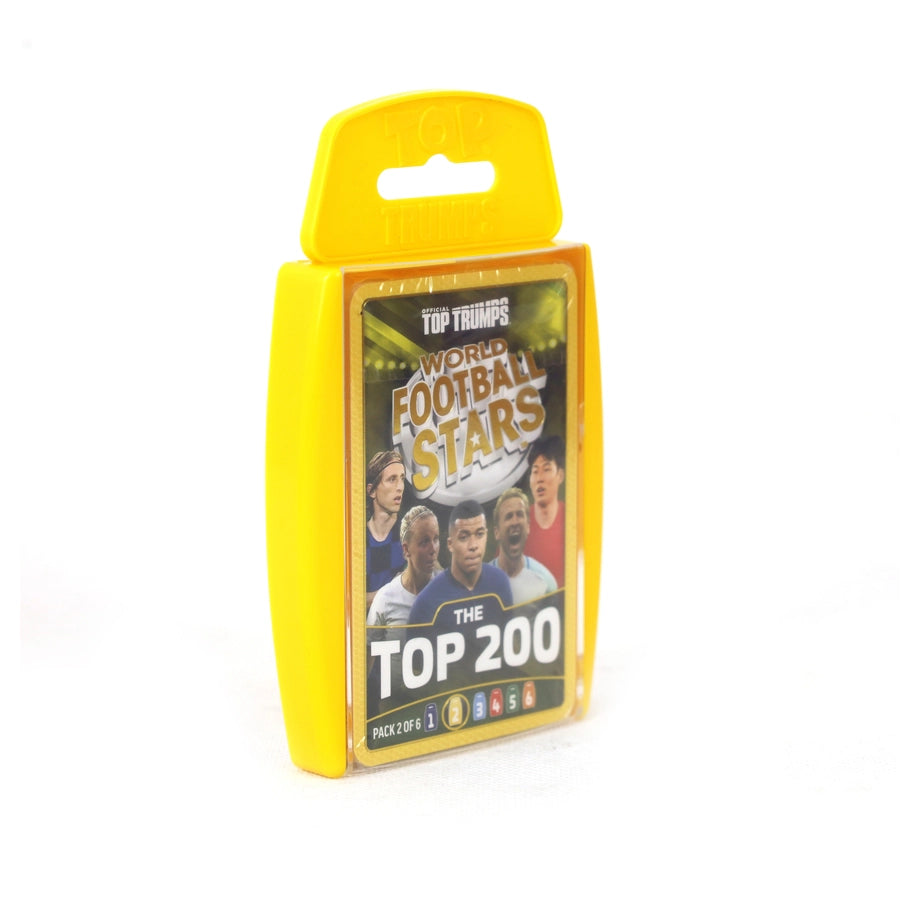 WMOVES Top Trumps World Football Stars 200 Edition (Yellow)