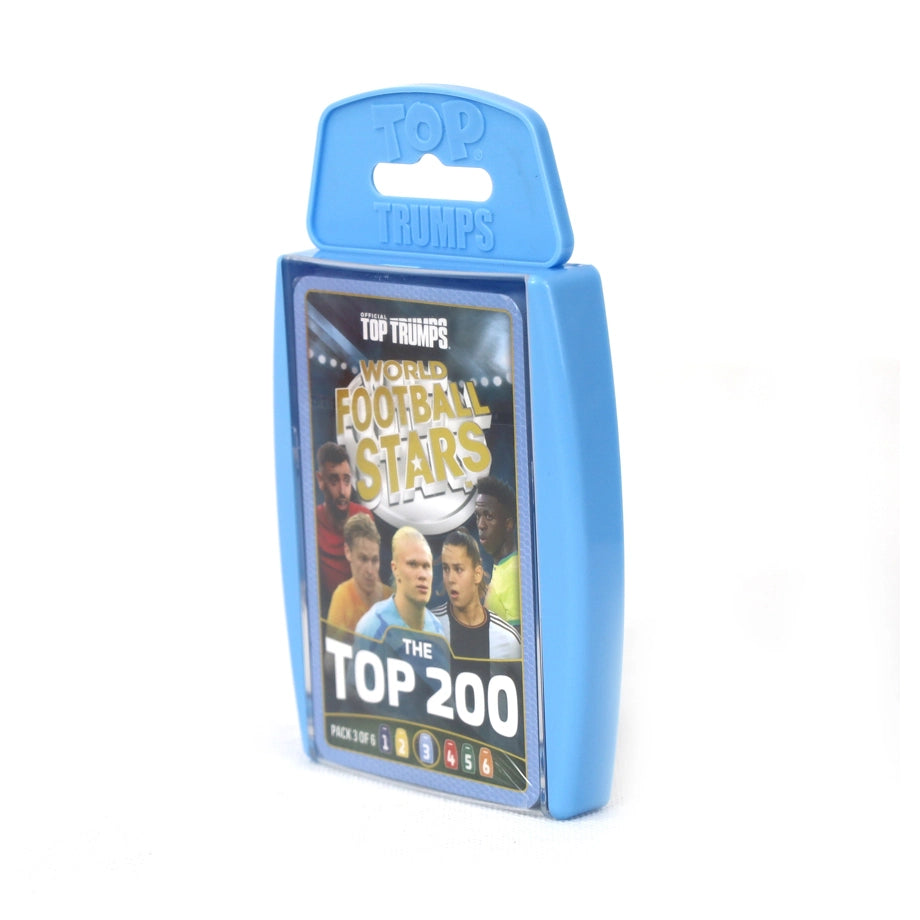 WMOVES Top Trumps World Football Stars 200 Edition (Sky Blue)