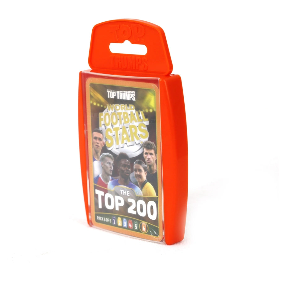 WMOVES Top Trumps World Football Stars 200 Edition (Orange)