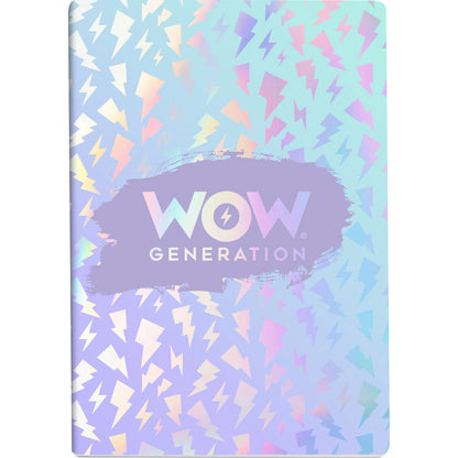 Wow Generation A5 Pack 3 Soft Cover Notebooks 80 Sheets GSM