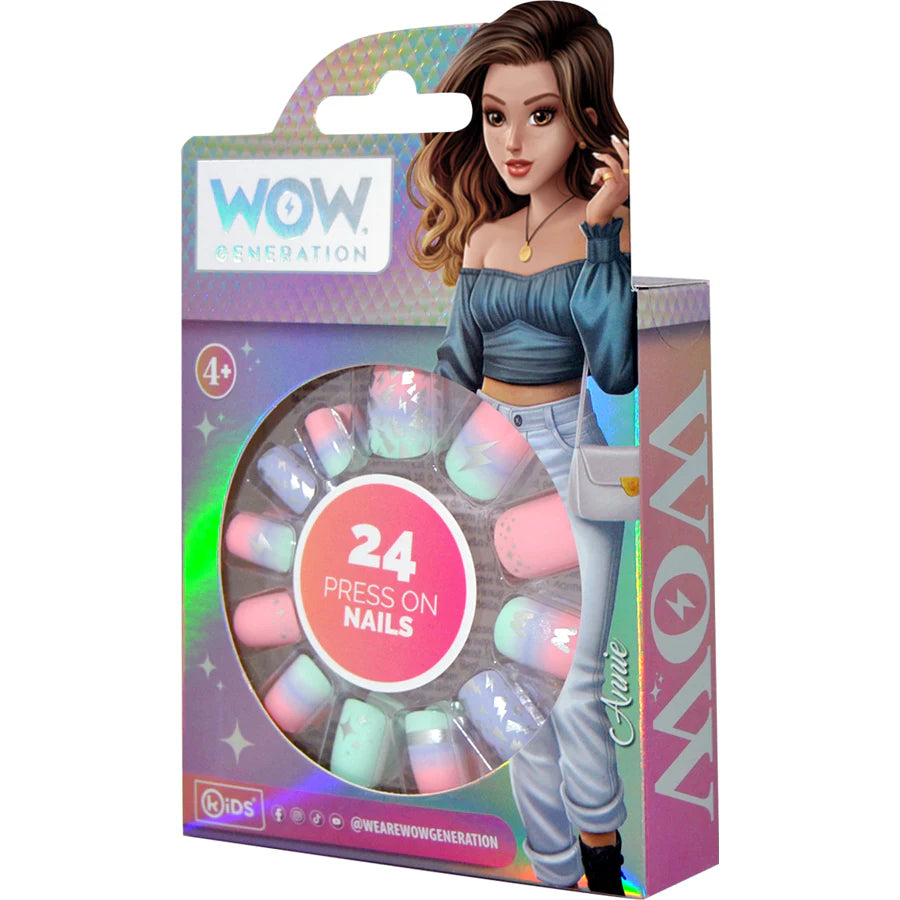 Wow Generation Adhesive Nails (Pack of 24) Wow Generation Adhesive Nails (Pack of 24)