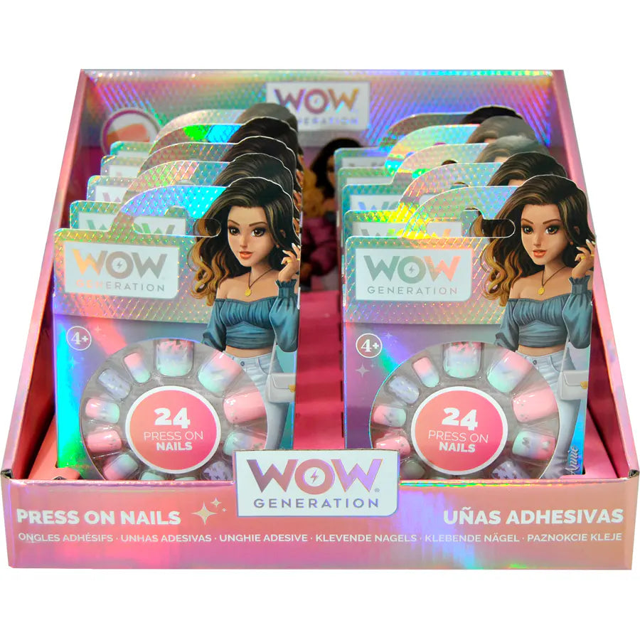 Wow Generation Adhesive Nails (Pack of 24) Wow Generation Adhesive Nails (Pack of 24)