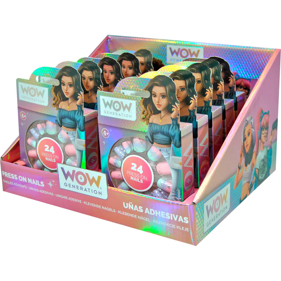 Wow Generation Adhesive Nails (Pack of 24) Wow Generation Adhesive Nails (Pack of 24)