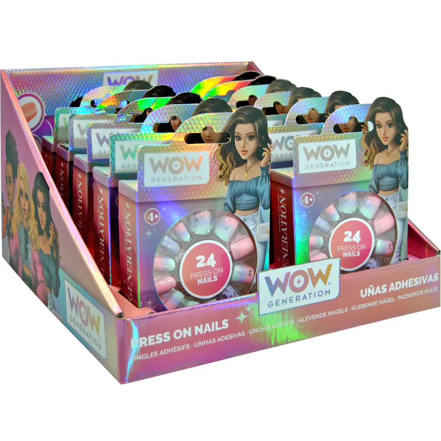 Wow Generation Adhesive Nails (Pack of 24) Wow Generation Adhesive Nails (Pack of 24)