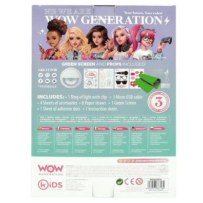 Wow Generation Selfie Light With Accessories