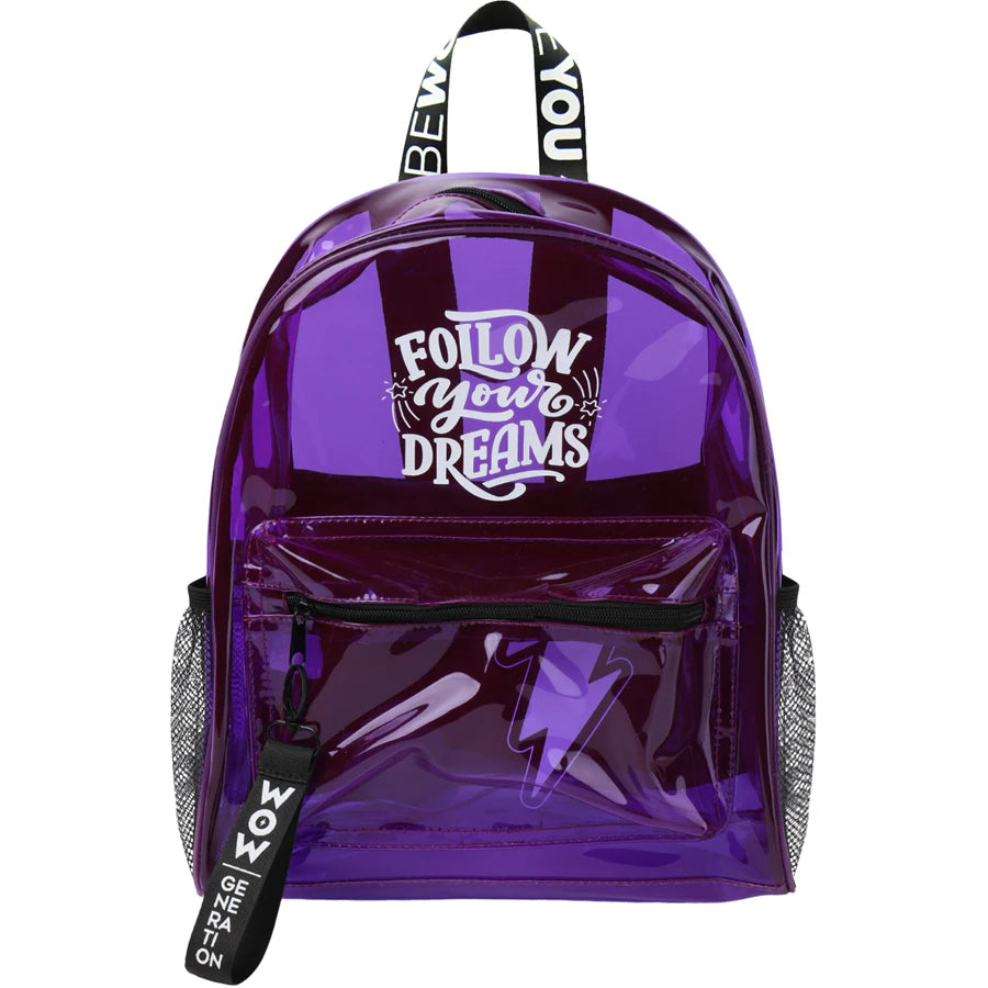 Wow Generation Stroll Backpack 32 cms Transparent Wow Generation Stroll Backpack 32 cms Transparent