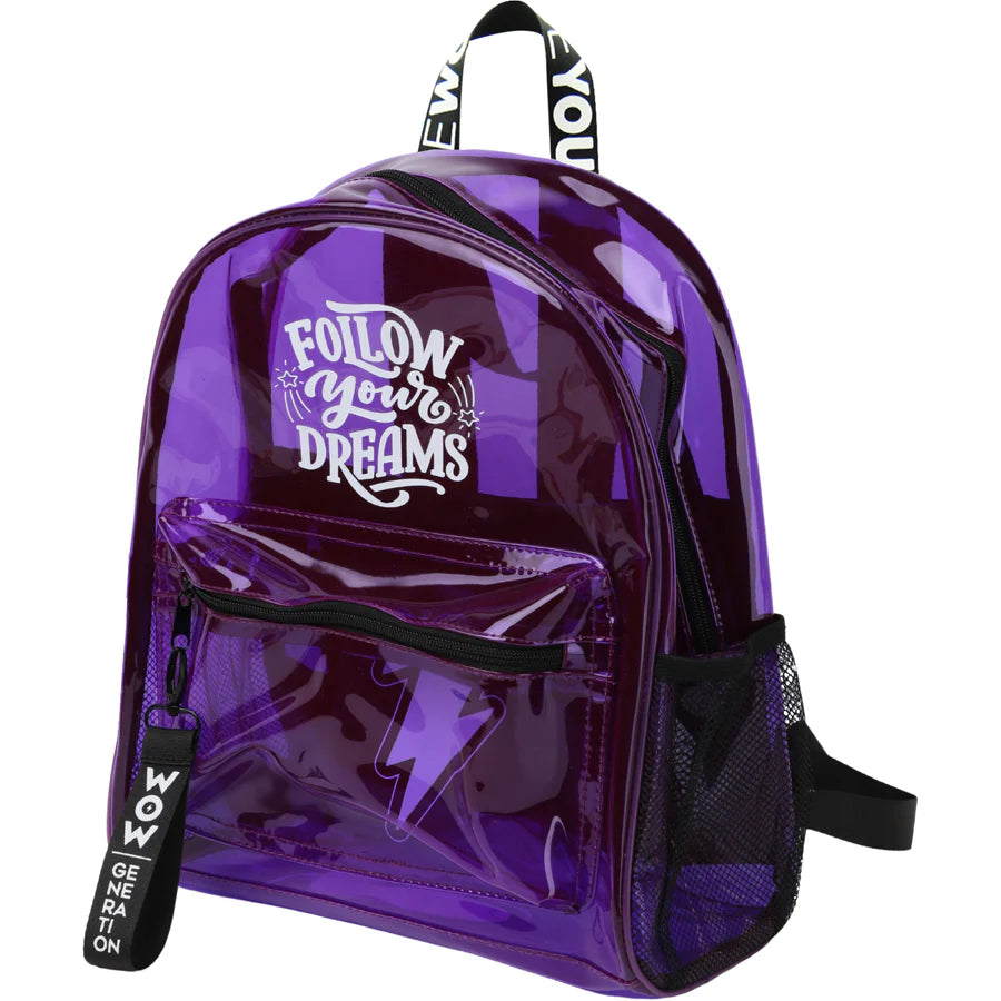 Wow Generation Stroll Backpack 32 cms Transparent Wow Generation Stroll Backpack 32 cms Transparent