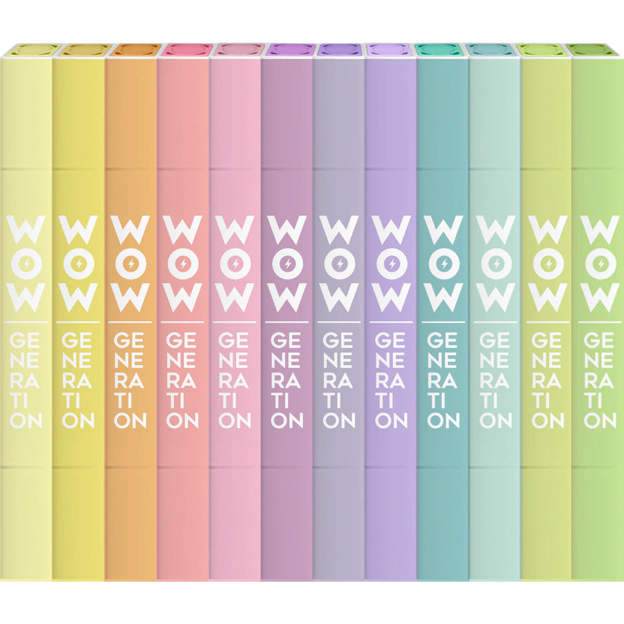 Wow Generation Double Ended Squared Markers Wow Generation Double Ended Squared Markers