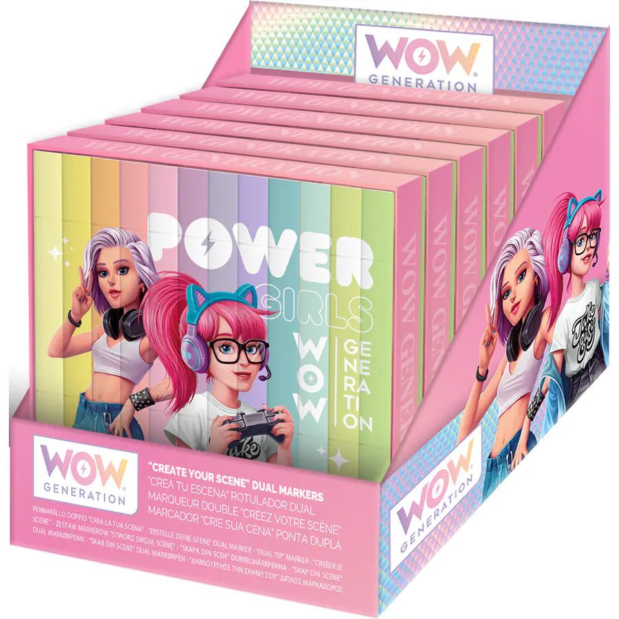 Wow Generation Double Ended Squared Markers Wow Generation Double Ended Squared Markers