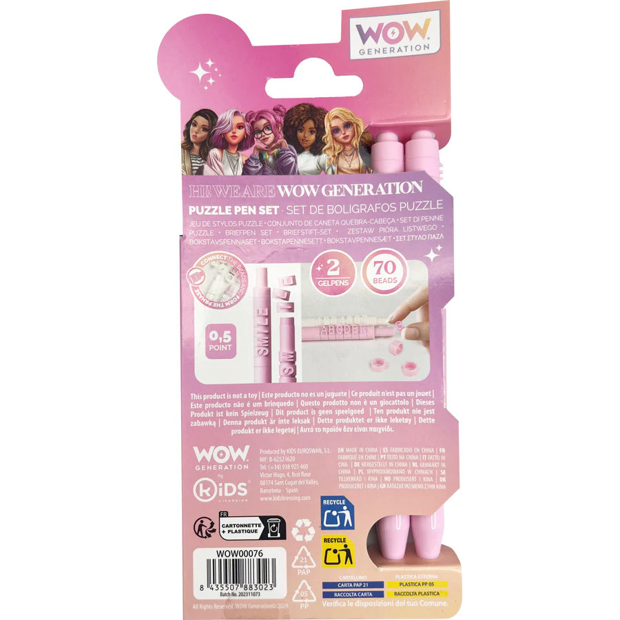 Wow Generation My Puzzle Pens Set Wow Generation My Puzzle Pens Set