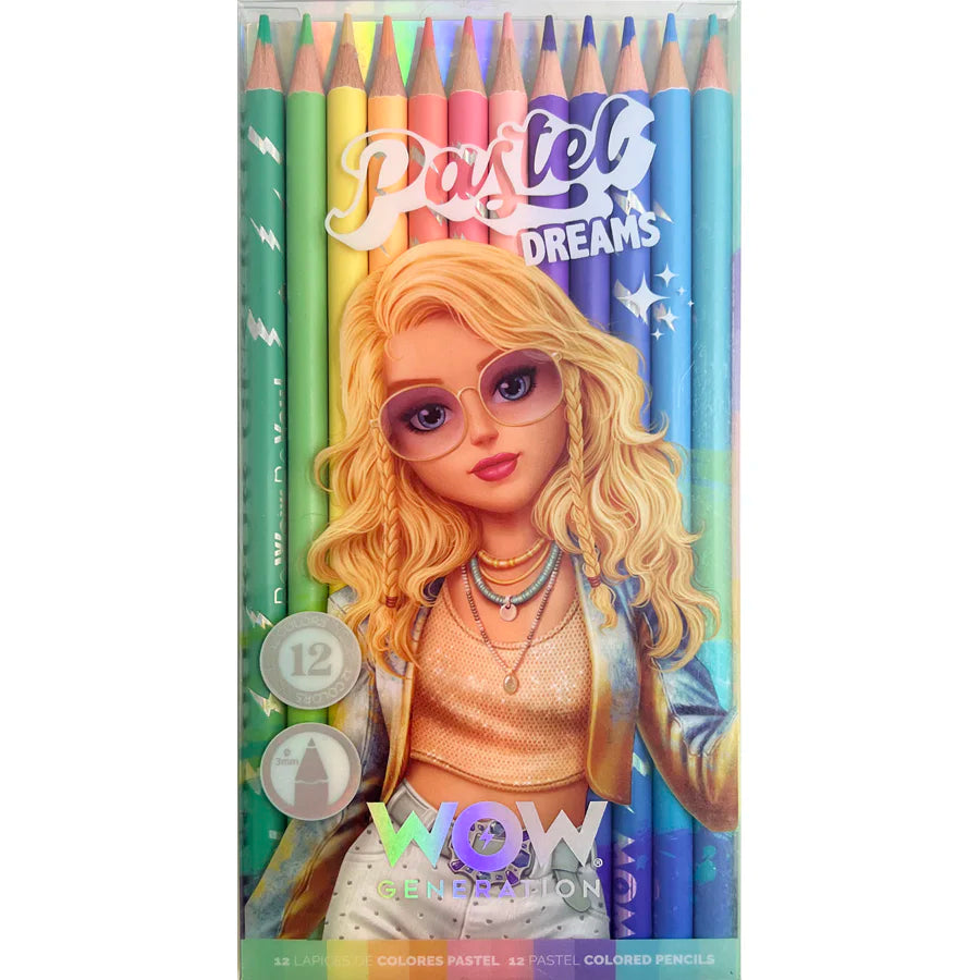 Wow Generation 12 Color Pencils Set Wow Generation 12 Color Pencils Set