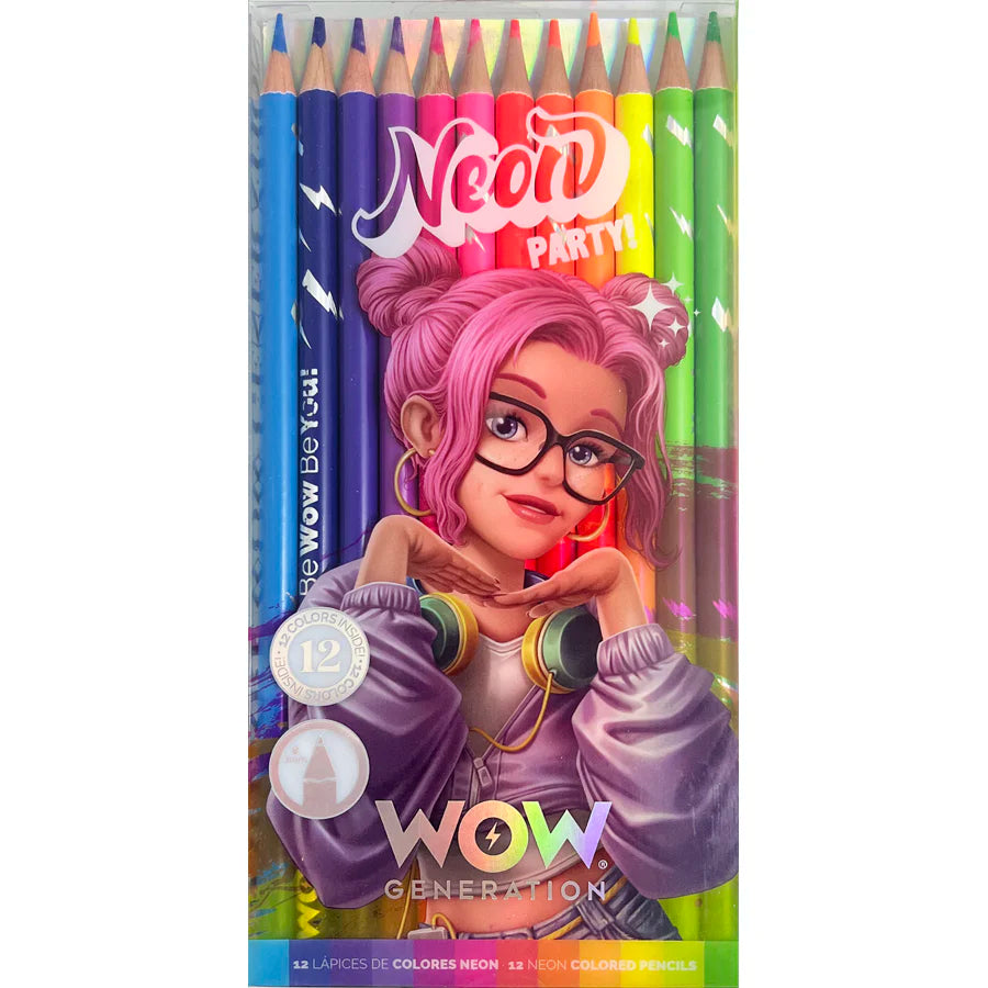 Wow Generation 12 Color Pencils Set Wow Generation 12 Color Pencils Set