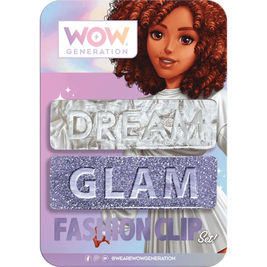 Wow Generation Hair Clips With Message Wow Generation Hair Clips With Message