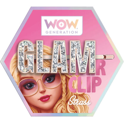 Wow Generation Glitter Hair Pins With Message