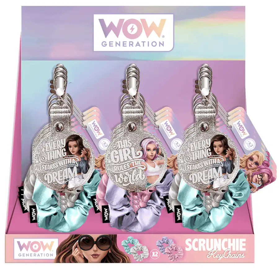 Wow Generation 2 In 1 Scrunchie & Keychain Wow Generation 2 In 1 Scrunchie & Keychain