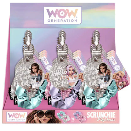 Wow Generation 2 In 1 Scrunchie & Keychain