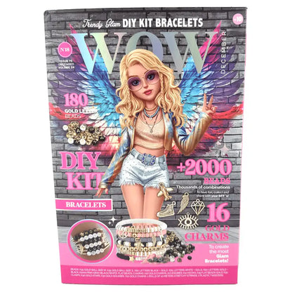 WOW Magazine! Trendy Glam DIY Create Your Bracelets Kit