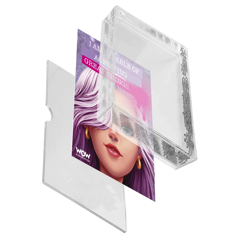 Wow Generation Glitter Frame with Affirmation Cards