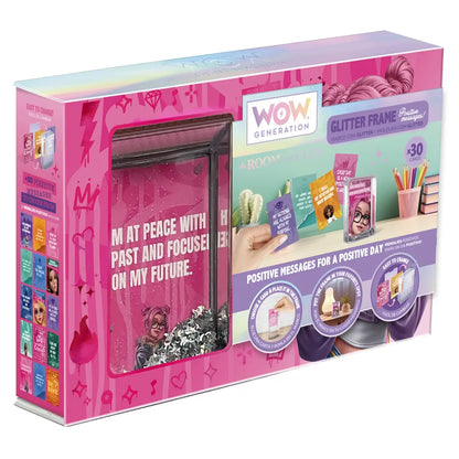 Wow Generation Glitter Frame with Affirmation Cards
