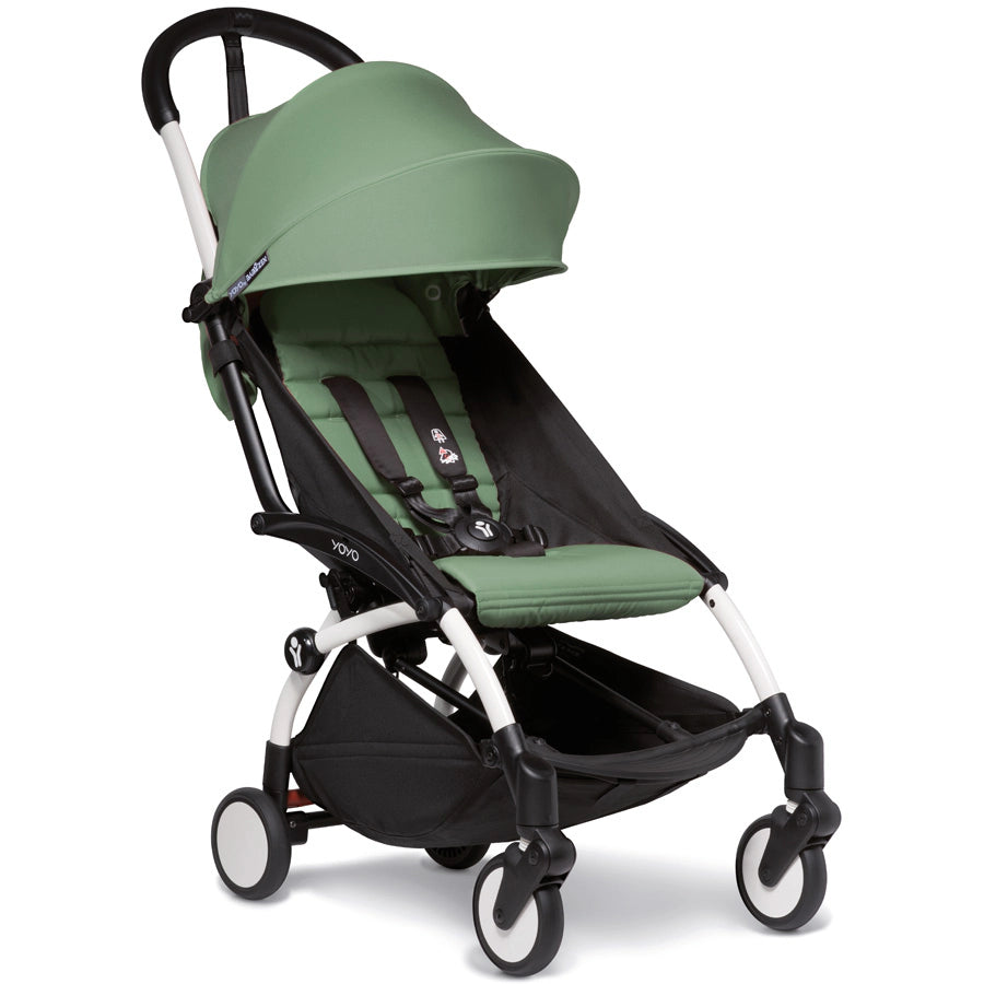 Babyzen YOYO² 6+ Stroller - White Frame with Color Pack 6+ Babyzen YOYO² 6+ Stroller - White Frame with Color Pack 6+
