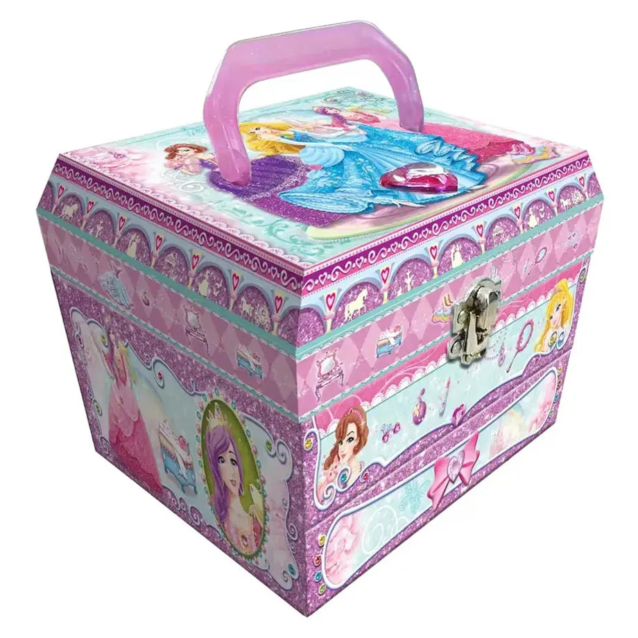 Pecoware 3-Layer Princess Cosmetic Set & Funville Dreameez Baby Nursery Deluxe Bundle (Ages 4+)